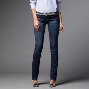 PAIGE Blue Heights Low Rise Skinny Leg Size 28